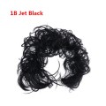 Messy Curly Hiuspulla # 1B - Jet Black